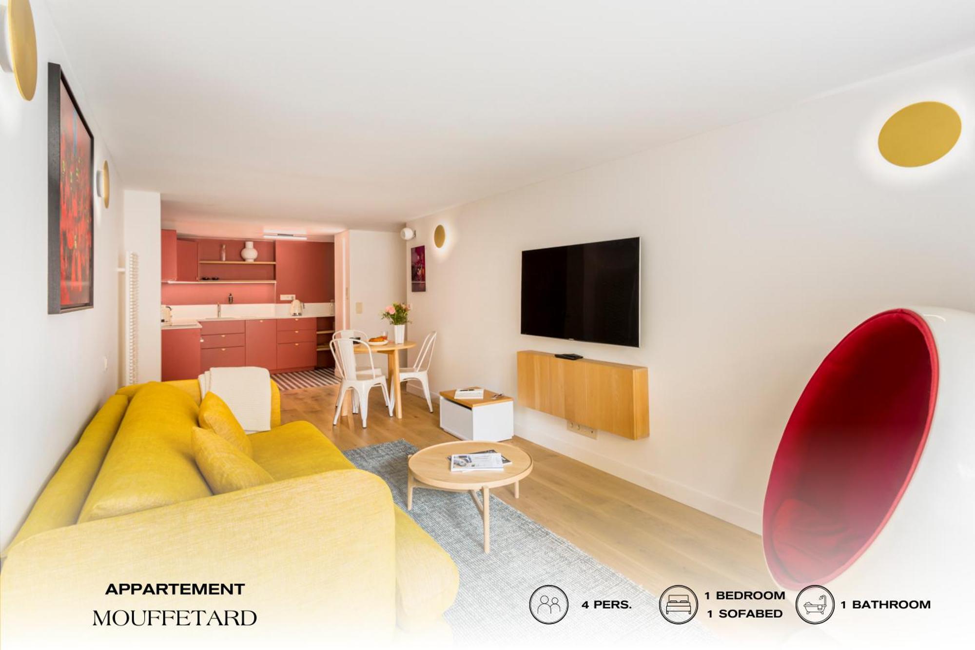 Apartment 01 - Mouffetard パリ エクステリア 写真